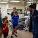 Guam Homeschool Association tours USS Emory S. Land