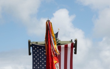 3d Marine Littoral Regiment change of command ceremony
