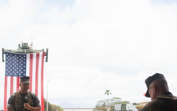 3d Marine Littoral Regiment change of command ceremony