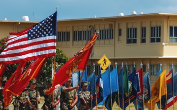 3d Marine Littoral Regiment change of command ceremony