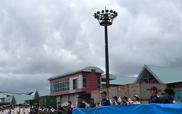 USCG Cutter Stratton (WMSL 752) arrives in Kagoshima, Japan, commences trilateral engagements with Japan Coast Guard and Philippine Coast Guard