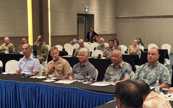 CNMI, DoD leaders discuss regional defense during Stakeholders Meeting in Saipan