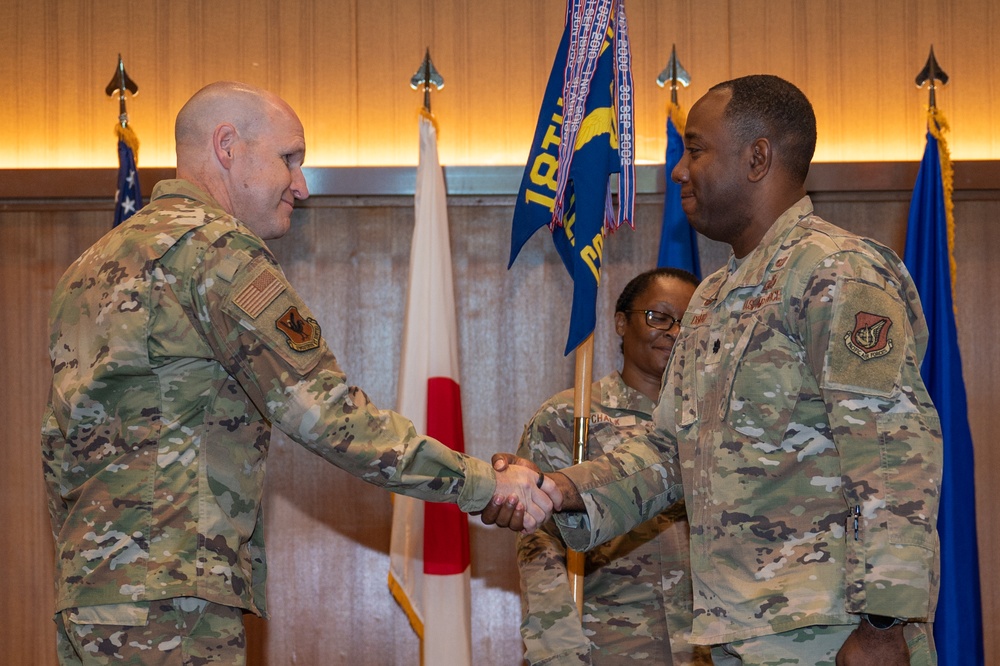 18 CPTS welcomes Lt. Col. Dismuke