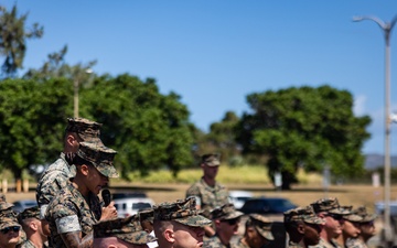 New 3d MLR Communication Company Commander