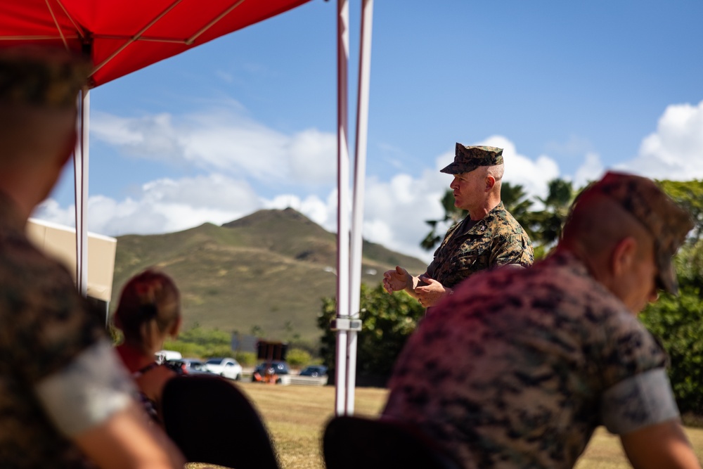 New 3d MLR Communication Company Commander