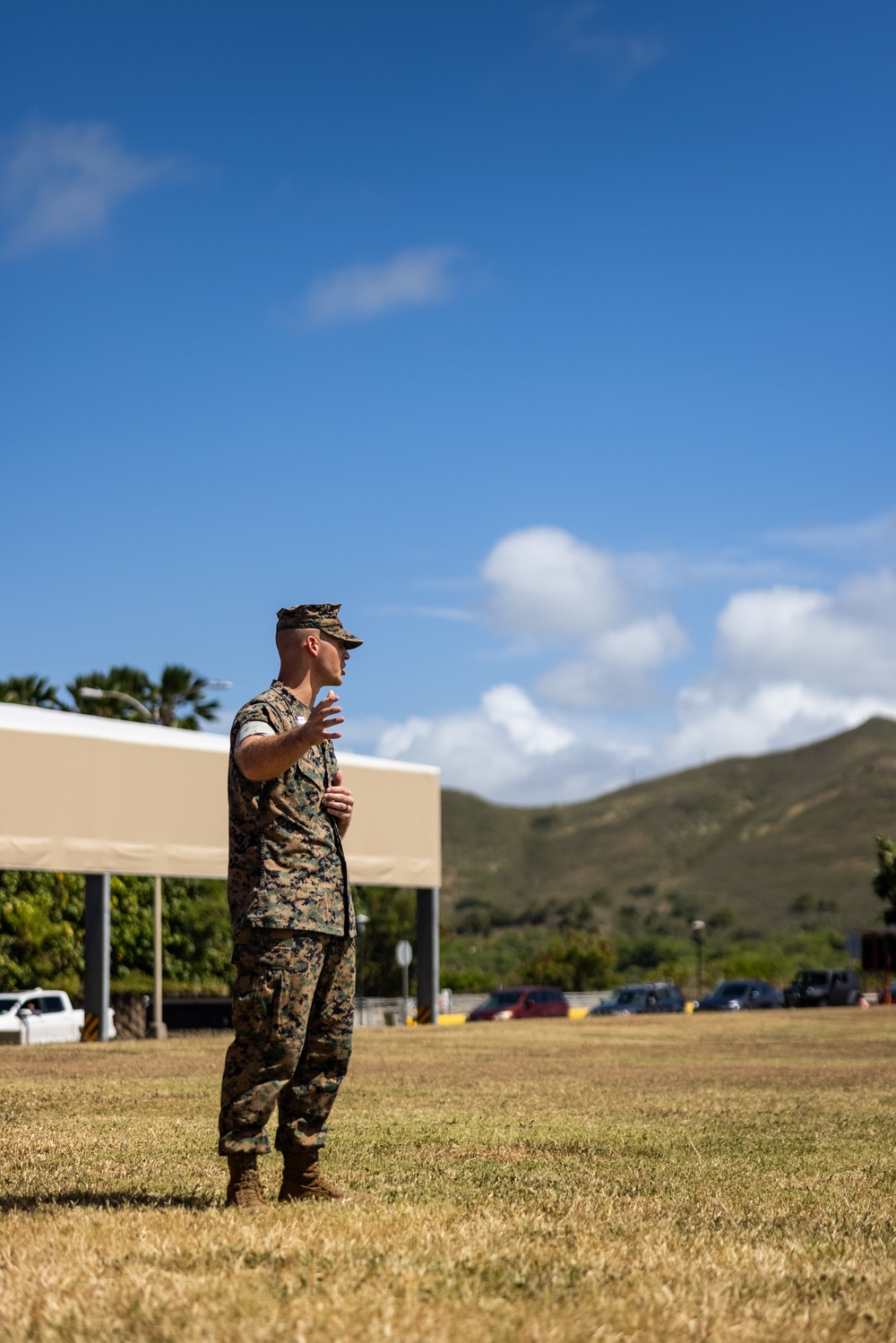 New 3d MLR Communication Company Commander
