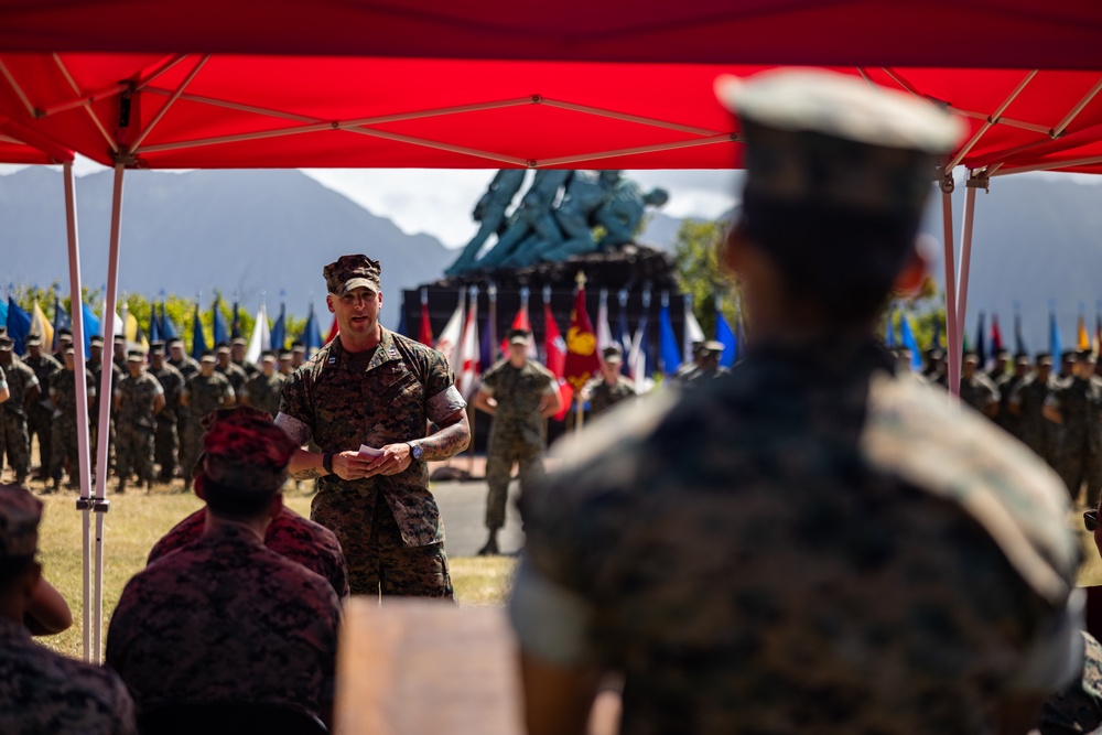 New 3d MLR Communication Company Commander