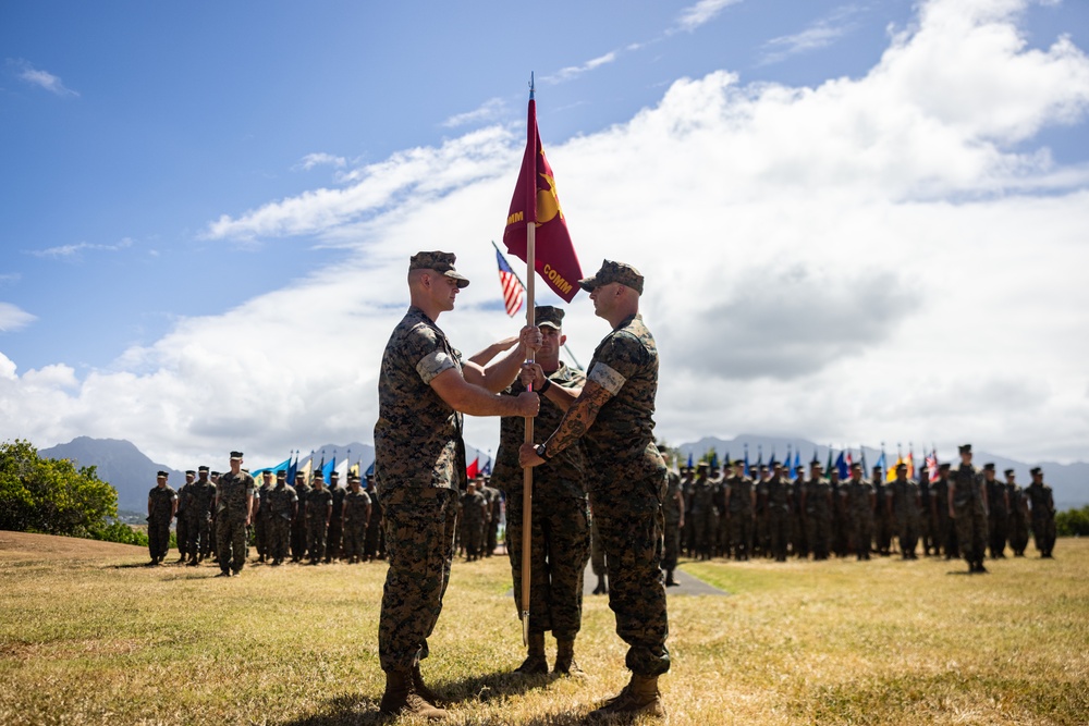 New 3d MLR Communication Company Commander