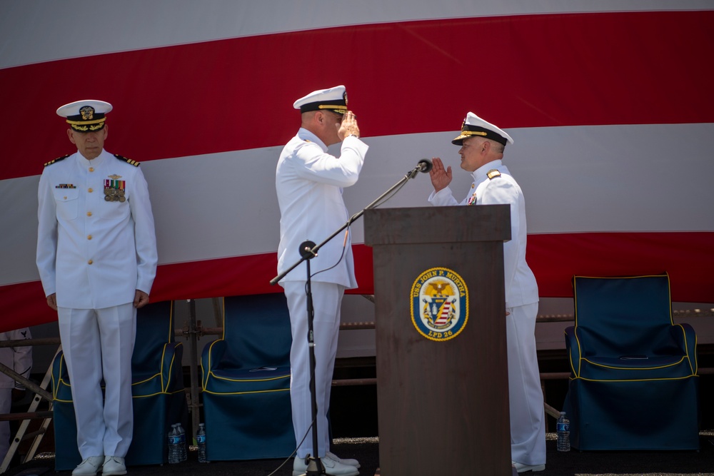 Expeditionary Strike Group 3 Holds Change of Command