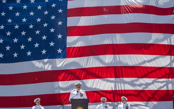 Expeditionary Strike Group 3 Holds Change of Command