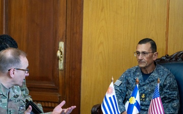 Connecticut Guard Meets with Uruguayan Navy Leaders
