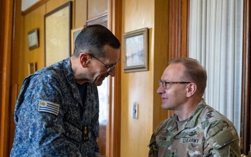 Connecticut Guard Meets with Uruguayan Navy Leaders