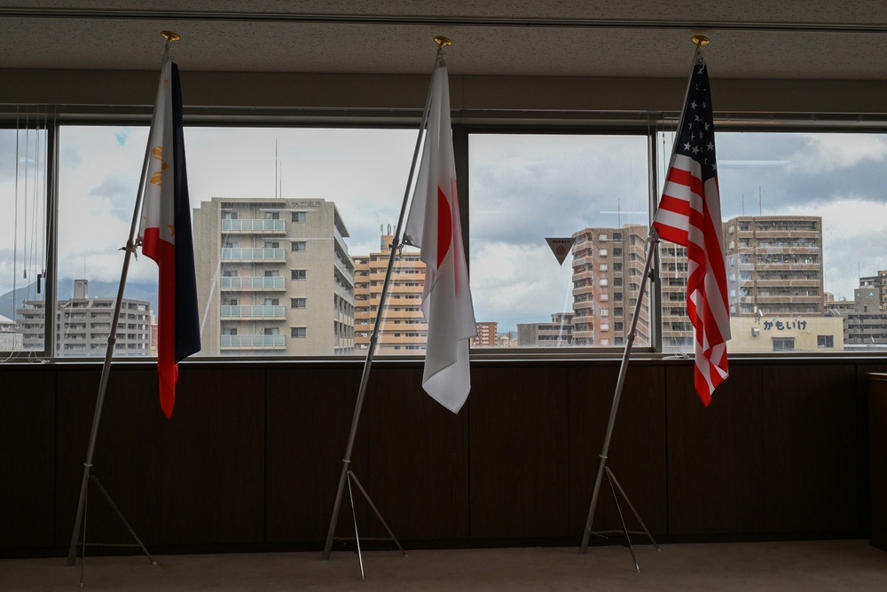 USCG Cutter Stratton (WMSL 752) arrives in Kagoshima, Japan, commences trilateral engagements with Japan Coast Guard and Philippine Coast Guard