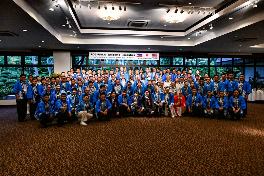 USCG Cutter Stratton (WMSL 752) arrives in Kagoshima, Japan, commences trilateral engagements with Japan Coast Guard and Philippine Coast Guard