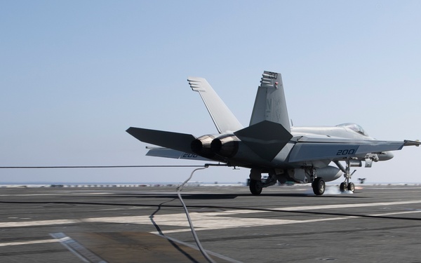 George Washington Conducts Flight Operations