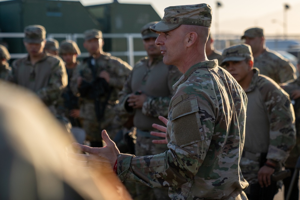 California National Guard Soldiers Support Federal Operation in Southern California
