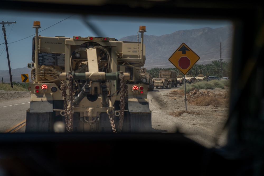 California National Guard Soldiers Support Federal Operation in Southern California