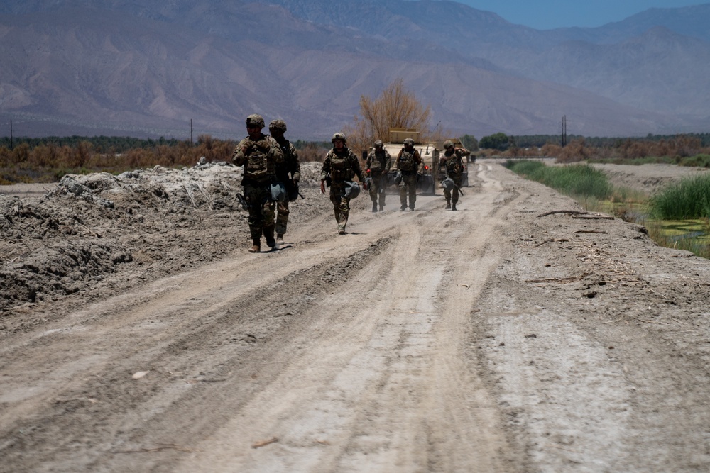 California National Guard Soldiers Support Federal Operation in Southern California
