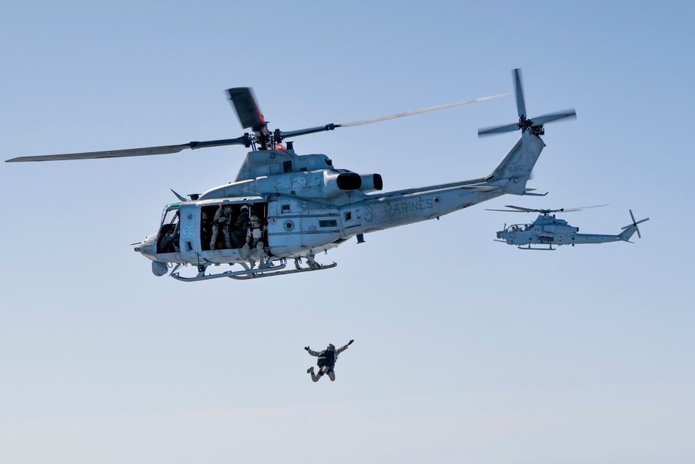 NSW Military Free Fall Exercise
