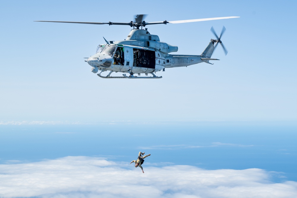 NSW Military Free Fall Exercise