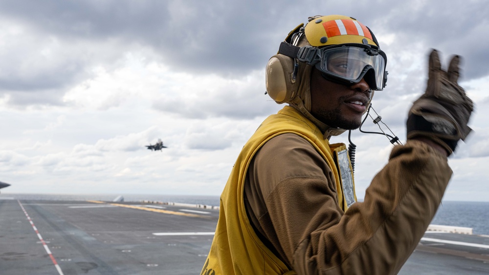 USS America (LHA 6) Conducts Flight Operations