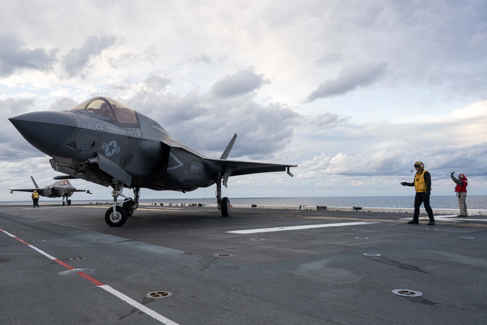 USS America (LHA 6) Conducts Flight Operations