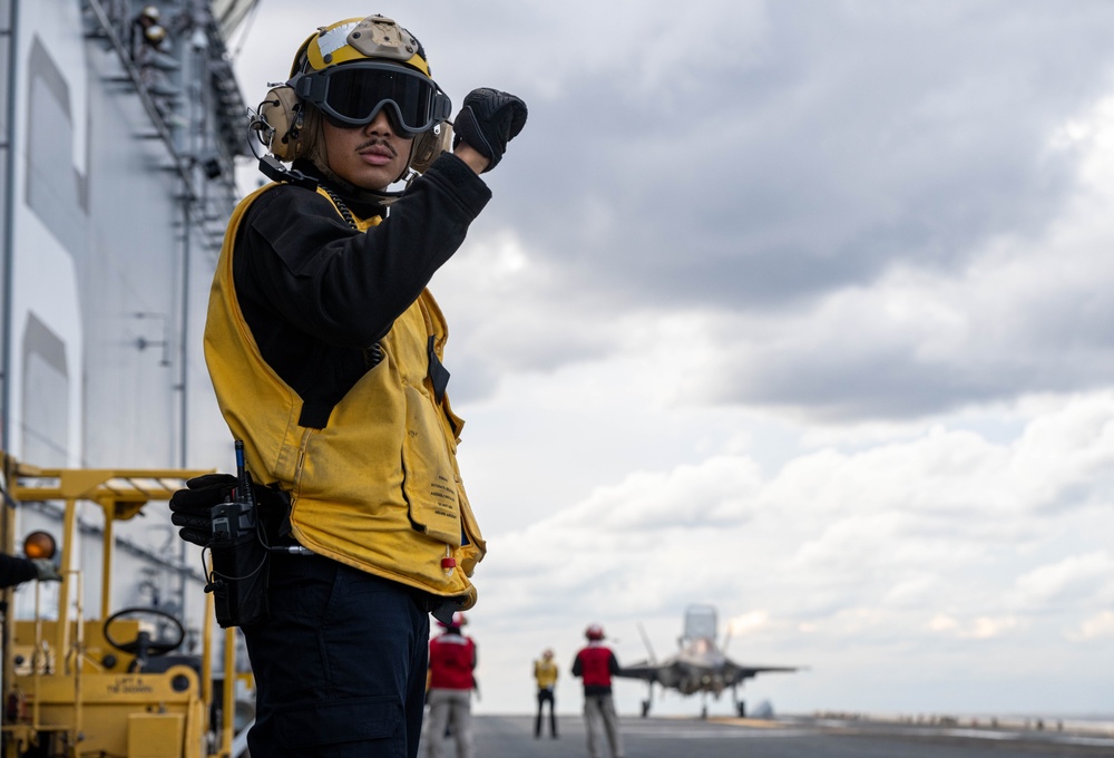 USS America (LHA 6) Conducts Flight Operations
