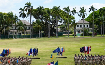 3d Multi-Domain Task Force changes command on historic Palm Circle