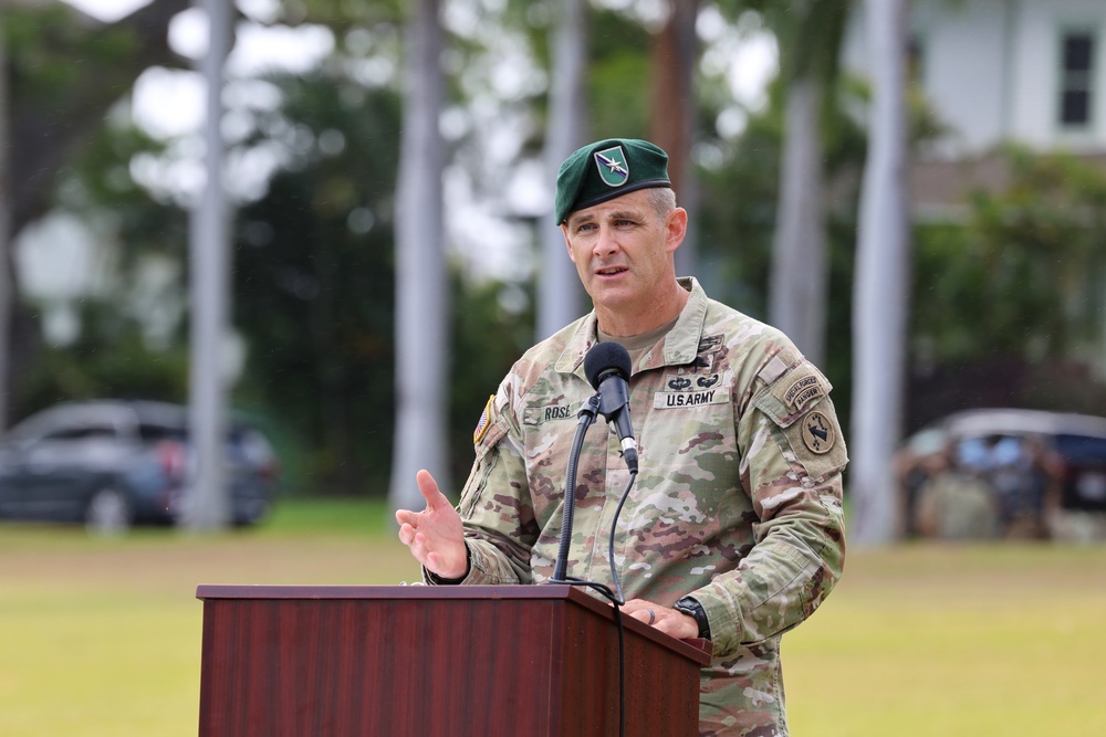 3d Multi-Domain Task Force changes command on historic Palm Circle