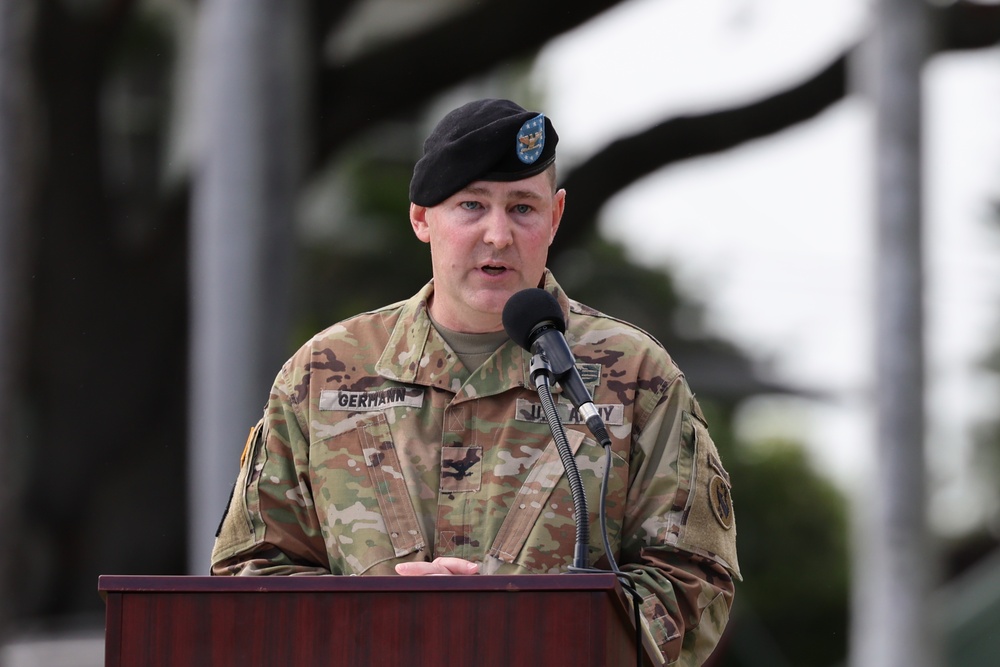 3d Multi-Domain Task Force changes command on historic Palm Circle