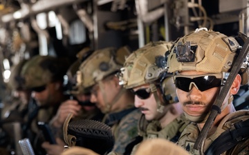 MRF-D 25.3: U.S. Marines conduct an air insert into a simulated embassy