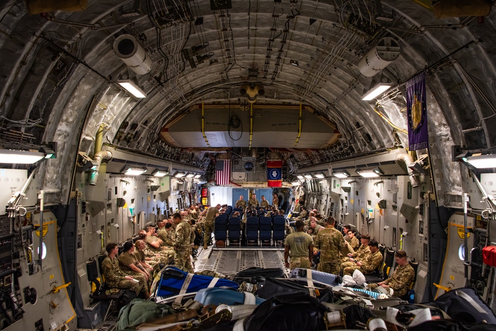 134th MSG Flight to Kadena AB