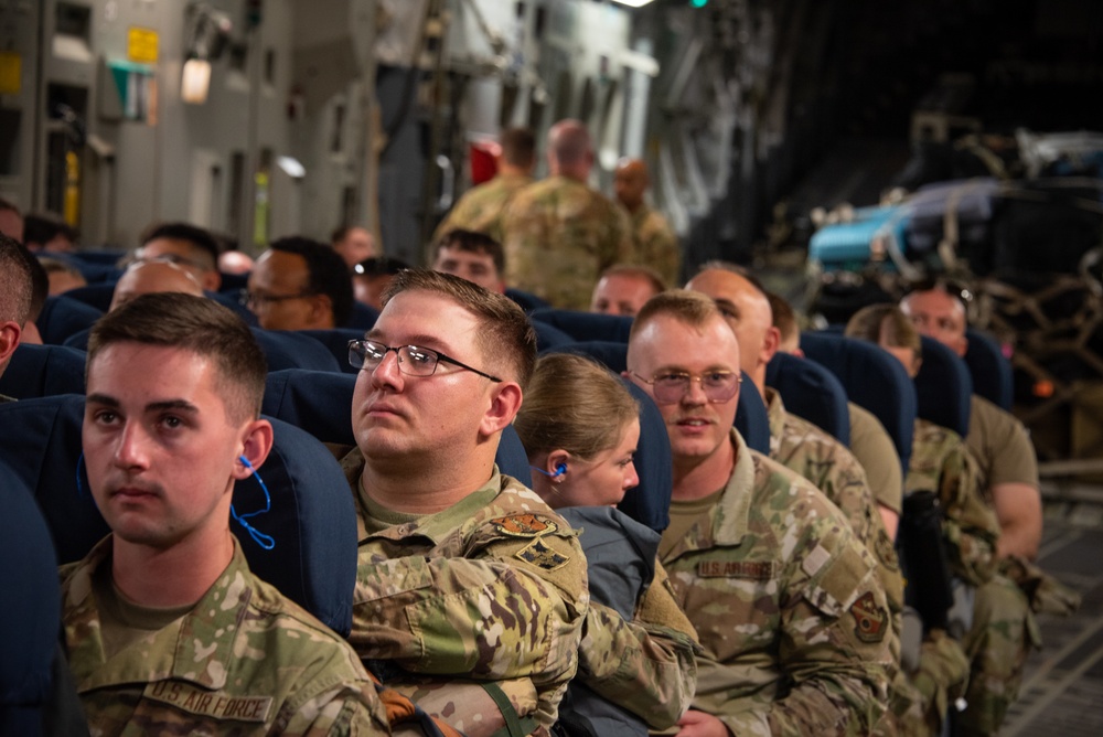 134th MSG Flight to Kadena AB