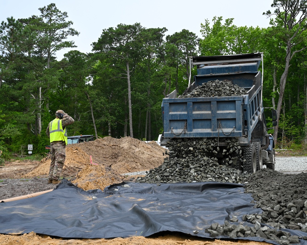 From Tarmac to Terrain: Air Guard Engineers Train and Build at Assateague Island