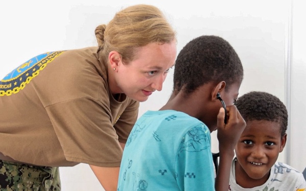 USNS Comfort Grenada Medical Site