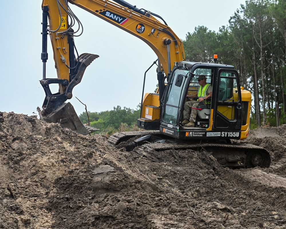 From Tarmac to Terrain: Air Guard Engineers Train and Build at Assateague Island