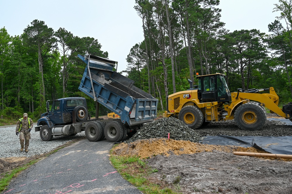 From Tarmac to Terrain: Air Guard Engineers Train and Build at Assateague Island