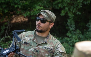 U.S. Soldiers gain experience operating drones during Project Flytrap