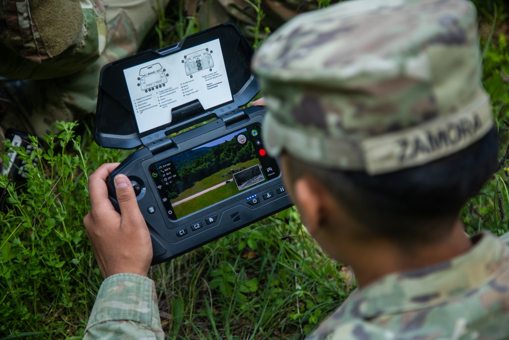 U.S. Soldiers gain experience operating drones during Project Flytrap