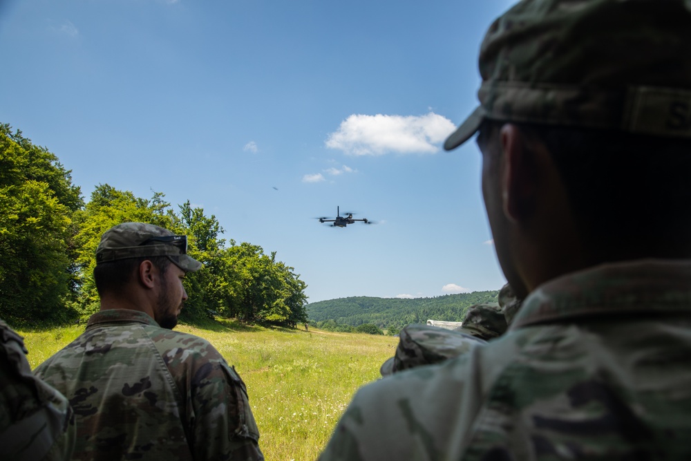 U.S. Soldiers gain experience operating drones during Project Flytrap