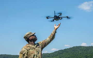 U.S. Soldiers gain experience operating drones during Project Flytrap