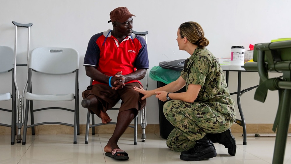 USNS Comfort Grenada Medical Site