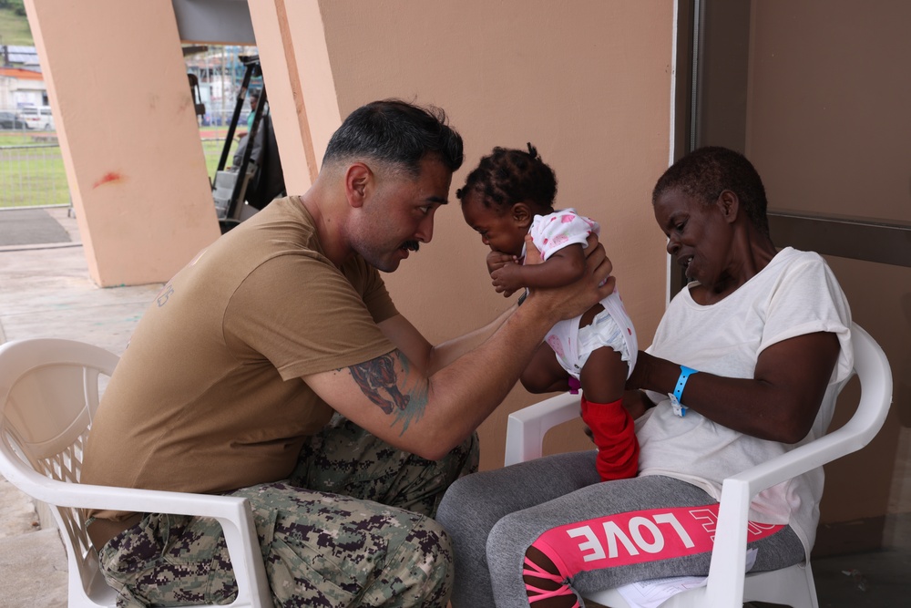 USNS Comfort Grenada Medical Site