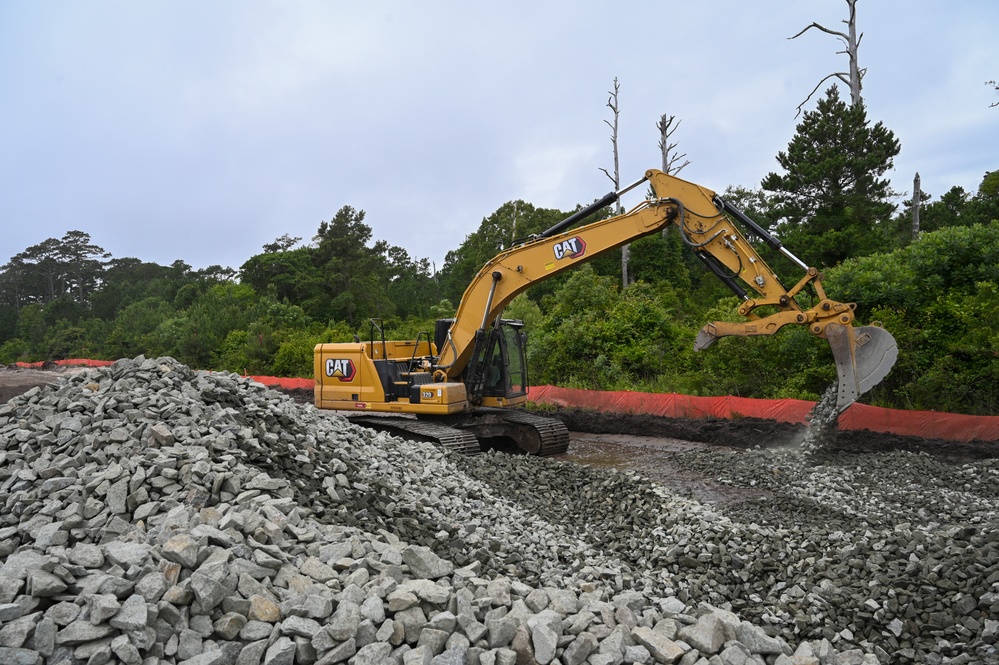 From Tarmac to Terrain: Air Guard Engineers Train and Build at Assateague Island