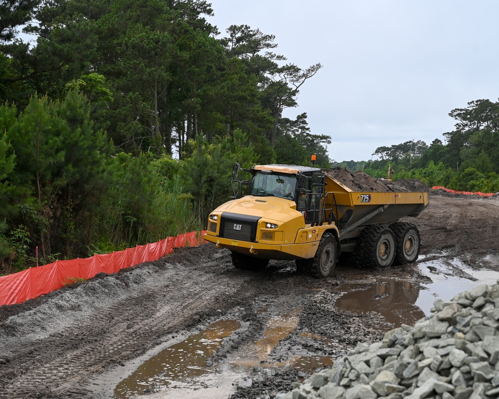 From Tarmac to Terrain: Air Guard Engineers Train and Build at Assateague Island