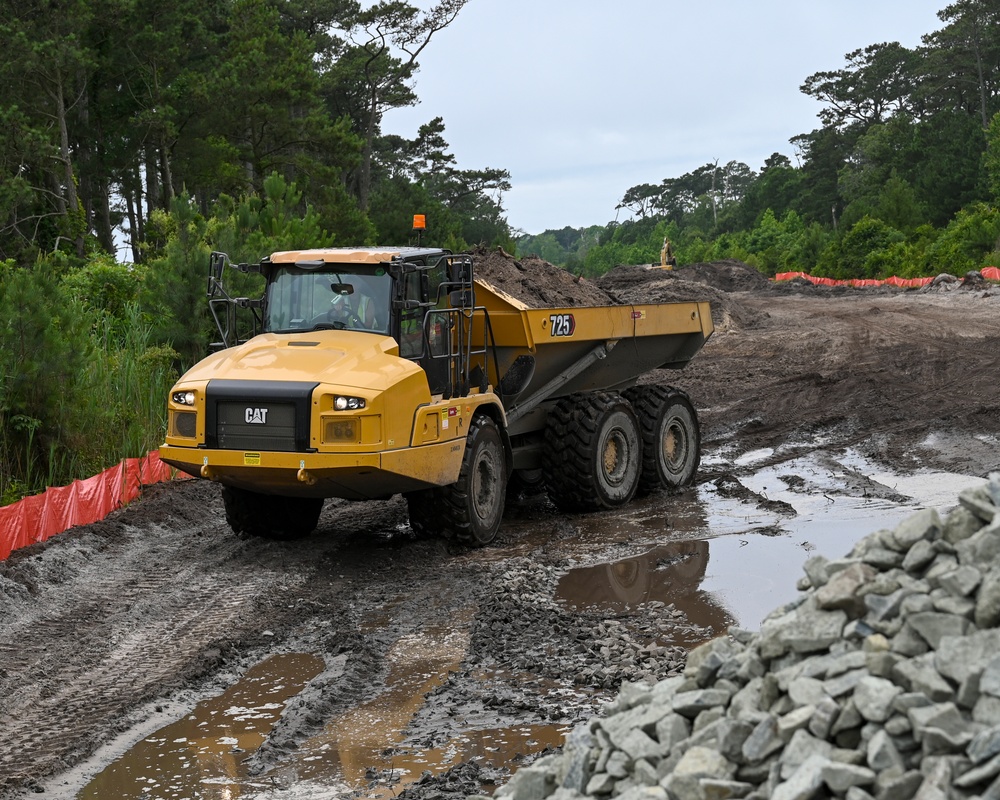 From Tarmac to Terrain: Air Guard Engineers Train and Build at Assateague Island