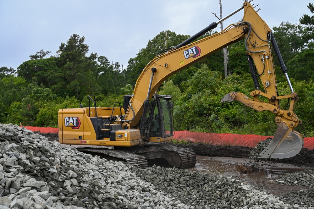 From Tarmac to Terrain: Air Guard Engineers Train and Build at Assateague Island