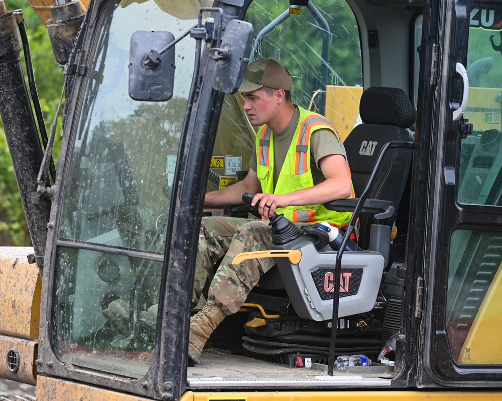 From Tarmac to Terrain: Air Guard Engineers Train and Build at Assateague Island