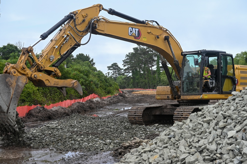 From Tarmac to Terrain: Air Guard Engineers Train and Build at Assateague Island