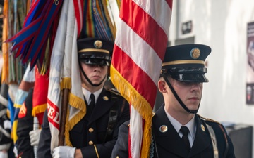 Joint Armed Forces Color Guard Opens FIFA Match in D.C.